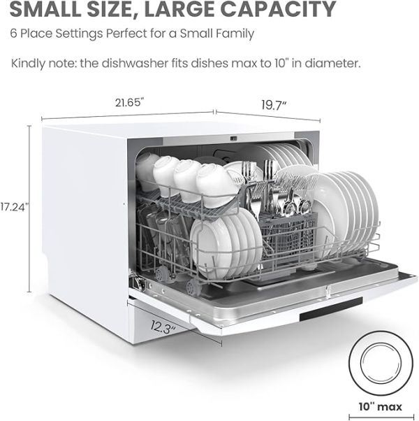 COMFEE’ Portable Mini Dishwasher